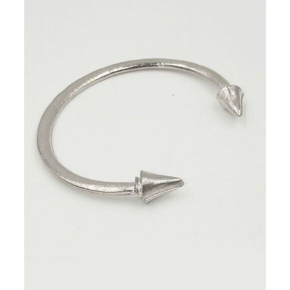 *Clearance* Ladies Silver Dangle Bangle Bracelet - Picture 1 of 5